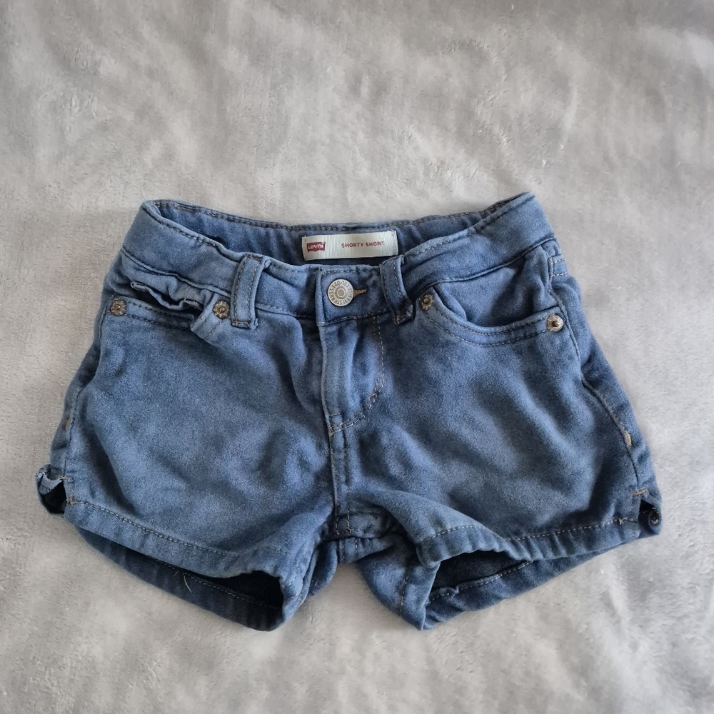 Levi's Light Blue Denim Shorts